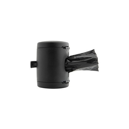 flexi Kotbeutelspender Multi Box schwarz, Länge: ca. 7 cm, Durchmesser:  ca. 5 cm