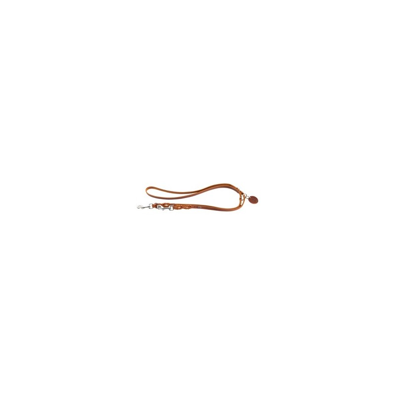 HUNTER Führleine Solid Education cognac, Gr. 13/200, Breite: ca. 13 mm, Länge: ca. 200 cm