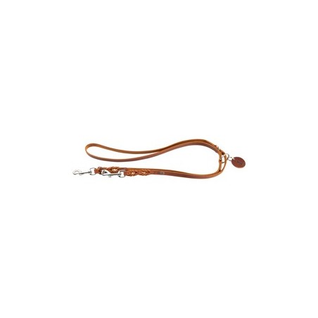 HUNTER Führleine Solid Education cognac, Gr. 13/200, Breite: ca. 13 mm, Länge: ca. 200 cm