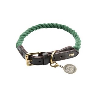 HUNTER Hundehalsband List olivgrün, Gr. 70, Breite: ca. 57 - 65 cm, Durchmesser:  ca. 12 mm