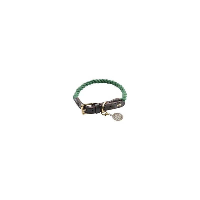 HUNTER Hundehalsband List olivgrün, Gr. 70, Breite: ca. 57 - 65 cm, Durchmesser:  ca. 12 mm