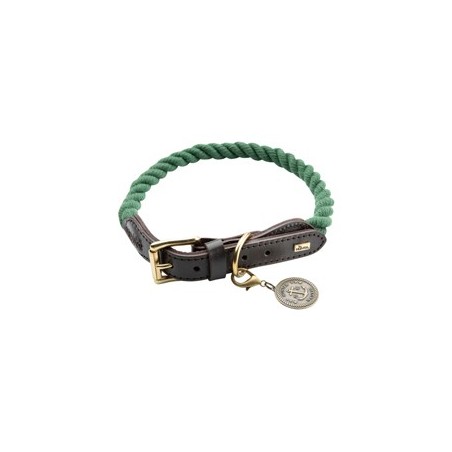 HUNTER Hundehalsband List olivgrün, Gr. 70, Breite: ca. 57 - 65 cm, Durchmesser:  ca. 12 mm