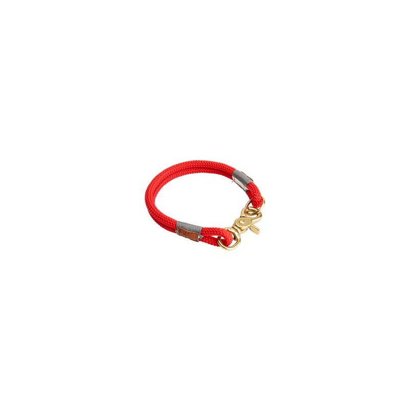 HUNTER Hundehalsband Oss rot, Gr. 70, Breite: 2 x Ø ca. 12 mm, Länge: ca. 65 cm