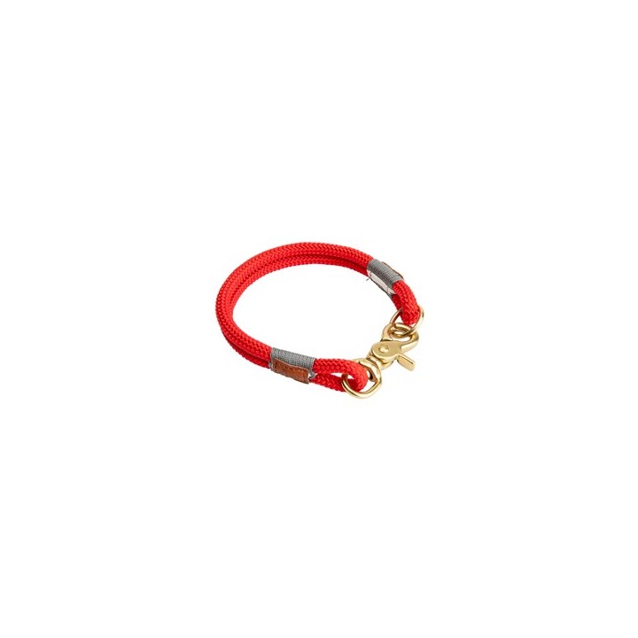 HUNTER Hundehalsband Oss rot, Gr. 70, Breite: 2 x Ø ca. 12 mm, Länge: ca. 65 cm