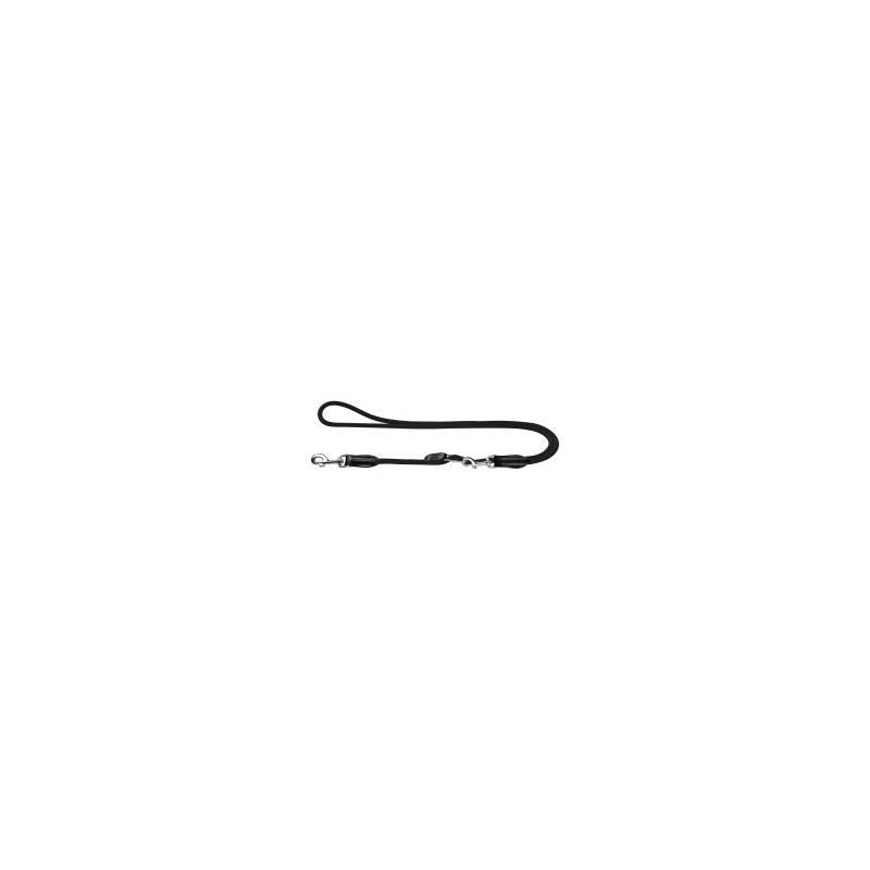 HUNTER Führleine Vario-Leine Freestyle schwarz, Länge: ca. 200 cm, Durchmesser:  ca. 10 mm