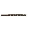HUNTER Halsung Swiss braun/schwarz, Gr. 65, Breite: ca. 39 mm, Halsweite: ca. 51 - 58,5 cm