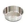 HUNTER Edelstahl-Futternapf Pure silber, Gr. L, Durchmesser:  17 cm