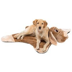 Hundekuscheldecke Friends beige, Maße: ca. 100 x 100 cm