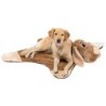 Hundekuscheldecke Friends beige, Maße: ca. 100 x 100 cm