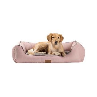 alsa-brand Hundebett Rom rosa, Außenmaße: ca. 90 x 70 x 27 cm