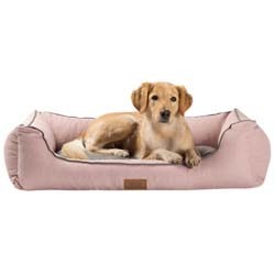 alsa-brand Hundebett Rom rosa, Außenmaße: ca. 90 x 70 x 27 cm