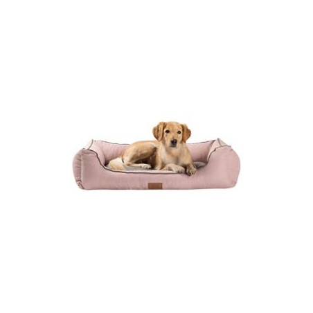 alsa-brand Hundebett Rom rosa, Außenmaße: ca. 90 x 70 x 27 cm