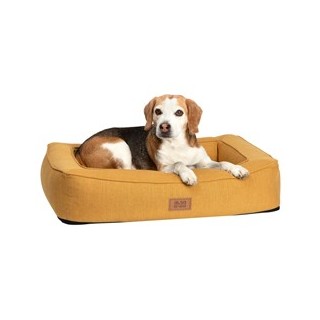 alsa-brand Hundebett Ortho Lounge ocker, Außenmaße: ca. 80 x 60 cm