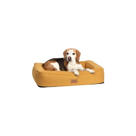 alsa-brand Hundebett Ortho Lounge ocker, Außenmaße: ca. 80 x 60 cm