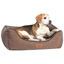 alsa-brand Hundebett Koje braun, Außenmaße: ca. 80 x 62 cm