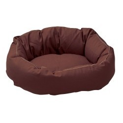 alsa-brand Hundebett Cocoon braun, Außenmaße: ca. 110 x 95 cm