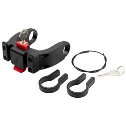 KLICKfix Lenkeradapter E-Bike schwarz