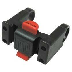 KLICKfix-Lenkeradapter für Hundetransporttasche Doggy Tour ohne Schloss schwarz, Maße: ca. 8,5 cm x ca. 7 cm x ca. 5,5 cm