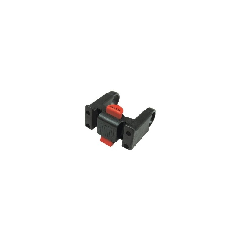 KLICKfix-Lenkeradapter für Hundetransporttasche Doggy Tour ohne Schloss schwarz, Maße: ca. 8,5 cm x ca. 7 cm x ca. 5,5 cm