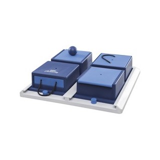 TRIXIE Interaktiv-Spiel Poker blau, Maße: ca. 31 x 31 cm