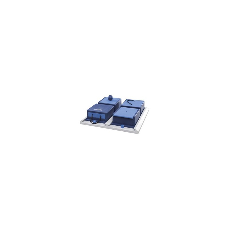 TRIXIE Interaktiv-Spiel Poker blau, Maße: ca. 31 x 31 cm