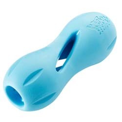 West Paw Snackspielzeug Qwizl hellblau, Gr. S, Länge: ca. 14 cm