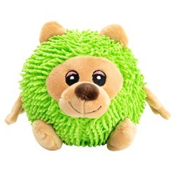 Hunde-Plüschspielzeug Fuzzle Bear braun, Länge: ca. 14 cm