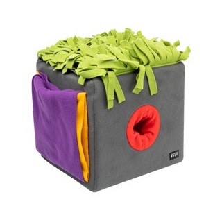 Knauder´s Best Schnüffelbox Sniffbox bunt, Maße: ca. 30 x 30 x 30 cm