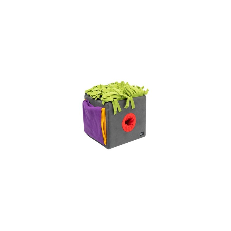 Knauder´s Best Schnüffelbox Sniffbox bunt, Maße: ca. 30 x 30 x 30 cm