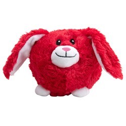 Hunde-Plüschspielzeug Flappy rot, Durchmesser:  ca. 16 cm