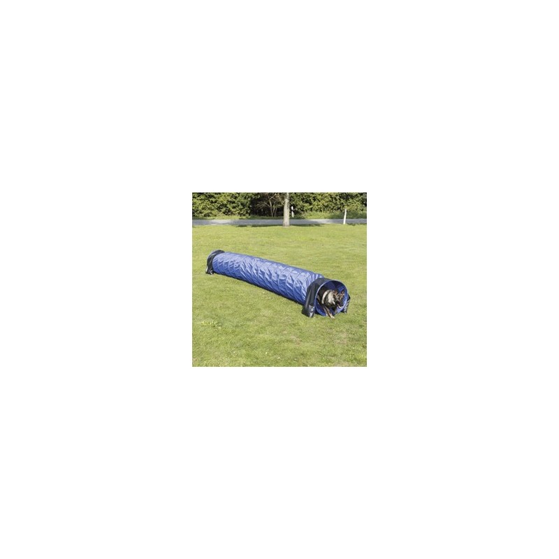 TRIXIE 5-Meter-Tunnel Fun-Agility blau, Länge: ca. 5 m, Durchmesser:  ca. 60 cm