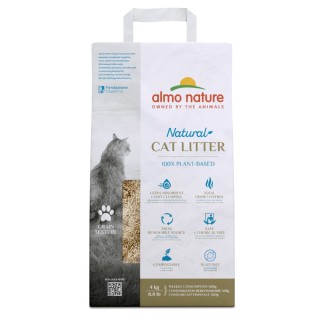 Almo Nature Natural Körnige Katzenstreu - 4 kg
