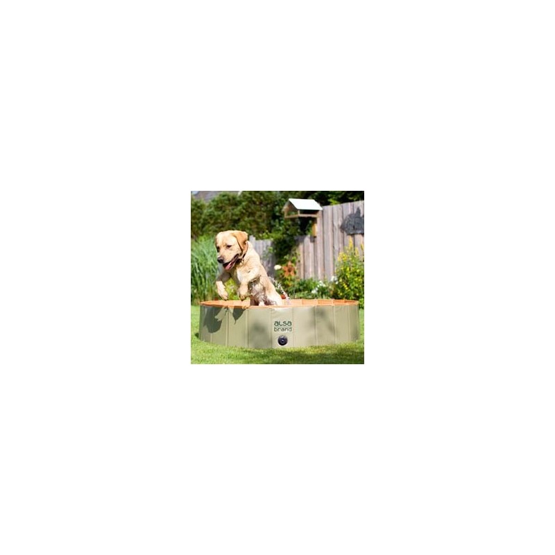 alsa-brand Dog-Playpool grün, Maße: ca. 80 x 20 cm