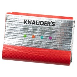 Knauder´s Best Hunde Rettungsdecke silber, Maße: ca. 120 x 80 cm