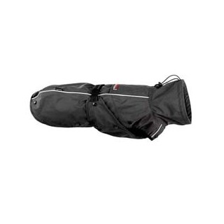 STOCK + STEIN Hunderegenmantel Rainmaster schwarz, Gr. Teckel, Rückenlänge: bis ca. 52,5 cm