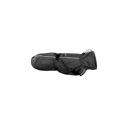 STOCK + STEIN Hunderegenmantel Rainmaster schwarz, Gr. Teckel, Rückenlänge: bis ca. 52,5 cm