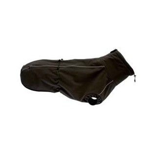 STOCK + STEIN Hundemantel Windmaster schwarz, Gr. XS+, Rückenlänge: bis ca. 42 cm