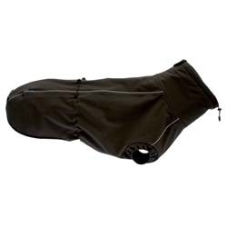 STOCK + STEIN Hundemantel Windmaster schwarz, Gr. XS+, Rückenlänge: bis ca. 42 cm