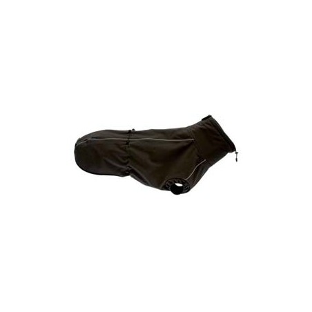 STOCK + STEIN Hundemantel Windmaster schwarz, Gr. XS+, Rückenlänge: bis ca. 42 cm