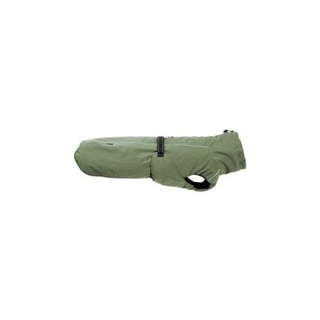 STOCK + STEIN Hundemantel Wintermaster grün, Gr. XXS, Rückenlänge: bis ca. 34 cm
