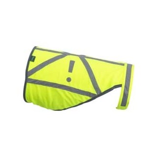 HUNTER Hunde-Warnweste Safety gelb, Gr. S, Brustumfang: ca. 38 - 50 cm, Halsumfang: ca. 28 - 42 cm