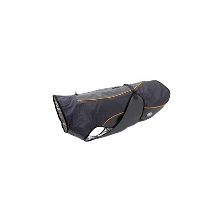 HUNTER Hundemantel Uppsala Thermo schwarz, Gr. 25, Rückenlänge: ca. 25 cm, Bauchumfang: ca. 30 - 36 cm, Halsumfang: ca. 35 -