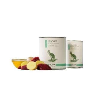 alsa-nature SINGLE Känguru mit Kartoffel, Anzahl: 400 g, 400 g, Hundefutter nass