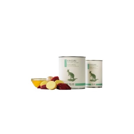 alsa-nature SINGLE Känguru mit Kartoffel, Anzahl: 400 g, 400 g, Hundefutter nass
