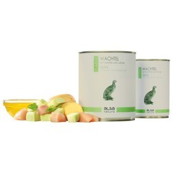 alsa-nature Wachtel mit Kartoffel & Kohlrabi, Anzahl: 400 g, 400 g, Hundefutter nass