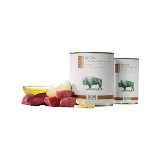 alsa-nature Bison mit Pastinake, Rote Bete & Apfel, Anzahl: 400 g, 400 g, Hundefutter nass