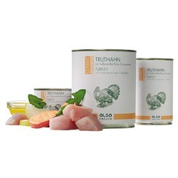 alsa-nature Truthahn mit Süßkartoffel, Birne & Löwenzahn, Anzahl: 200 g, 200 g, Hundefutter nass