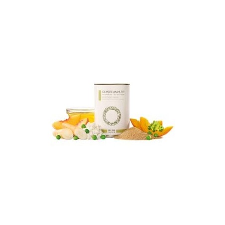 alsa-nature VEGGIE Gemüse-Mahlzeit mit Hüttenkäse, Obst und Kräutern, Anzahl: 375 g, 375 g, Hundefutter nass