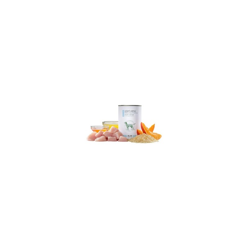 alsa-nature SPEZIAL Light-Menü, Anzahl: 30 x 400 g, 400 g, Hundefutter nass