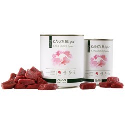alsa-nature SIMPLE Känguru pur, Anzahl: 400 g, 400 g, Hundefutter nass